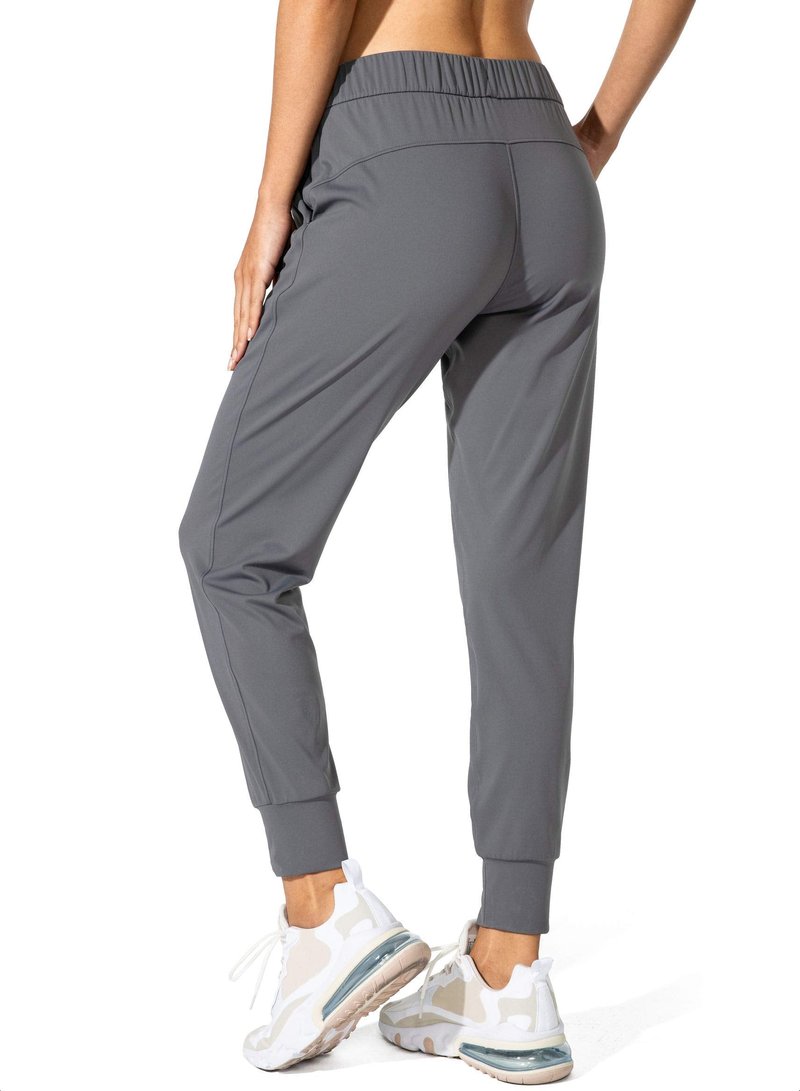 SANTINY Women's Joggers Pants Pockets Drawstring Running Sweatpants for Women Lounge Workout Jogging(Dark Grey_XXL)