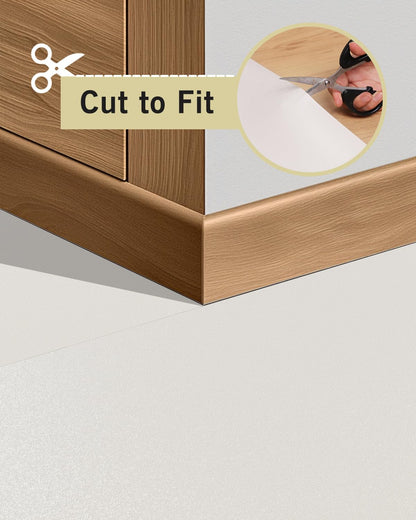 FURKIT Soft Vinyl Floor Mat for Bedroom, 4'×6' Beige Waterproof Plastic Area Rug for Kitchen, Non-Slip Multi-Pupose Floor Cover Protector for Painting, Pet Accident, Splat Mat for Baby Spill