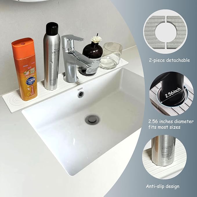 Stargaz Faucet Mat For Kitchen Sink，Sink stone quick dry around faucet