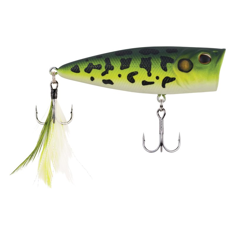 Berkley Choppo Topwater Fishing Lure, Bone, Size 120, Cupped Propeller Tail for Balance of Sound and Spray, Equipped with Sharp Fusion19TM Hook