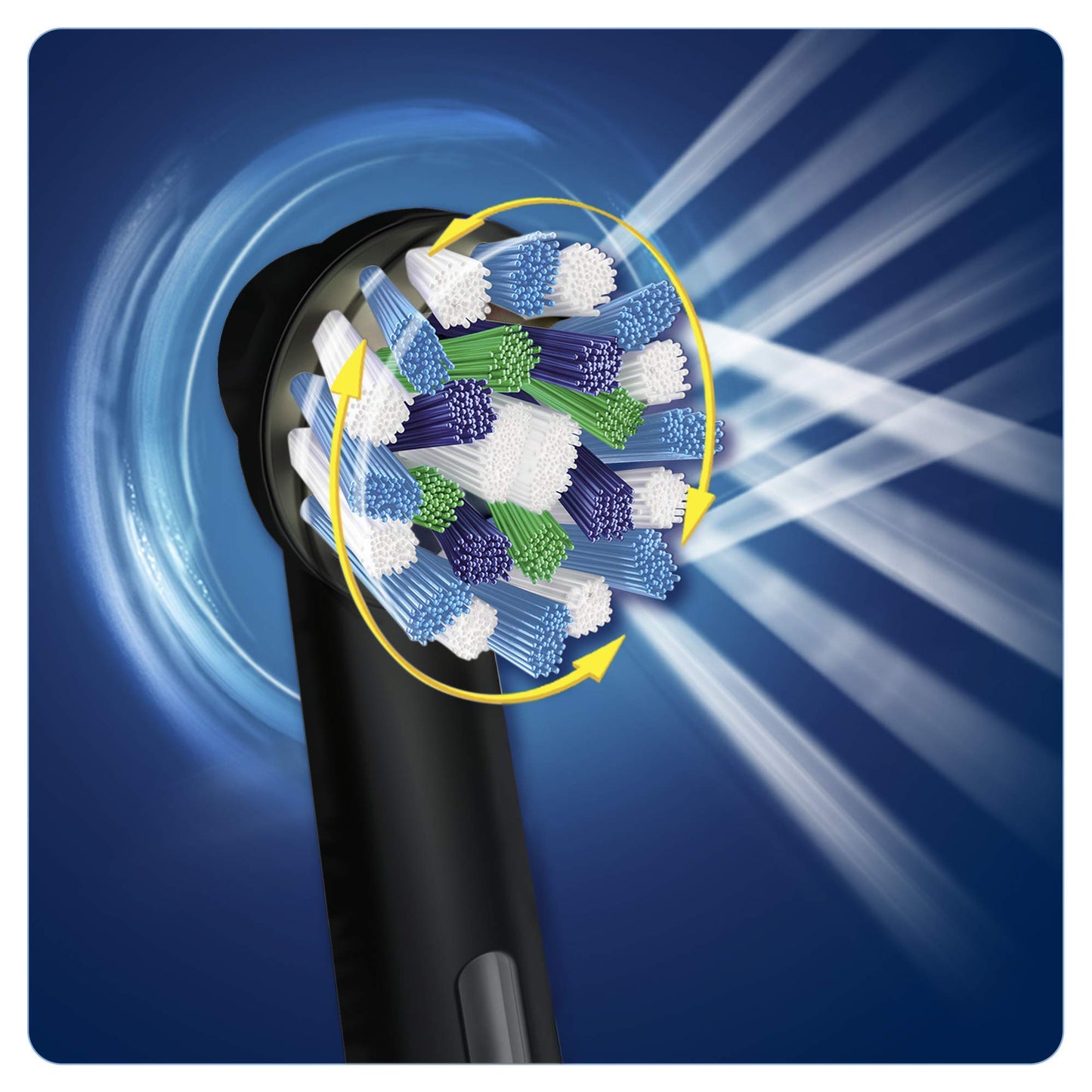 Oral B Cross Action Electric Toothbrush Replacement Brush Heads Refill, 4Count