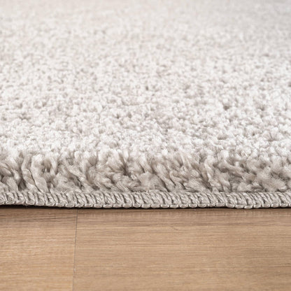 Luul Home Non Slip Solid Area Rug Gray 5x7 Rubber Back Soft Rugs for Living Room Kitchen Bedroom and Hallway Stain Resistant Washable Easy Cleaning Non Shedding Carpet Gray 5 x 7