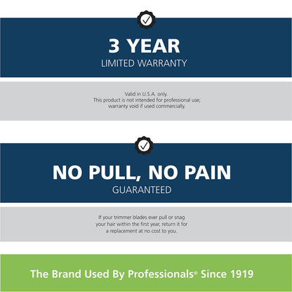 Wahl Groomsman Rechargeable Precision Trimmer for Hygienic Grooming with Rinsable, Interchangeable Heads for Eyebrows, Neckline, Nose, Ears, & Other Detailing - Model 3023284