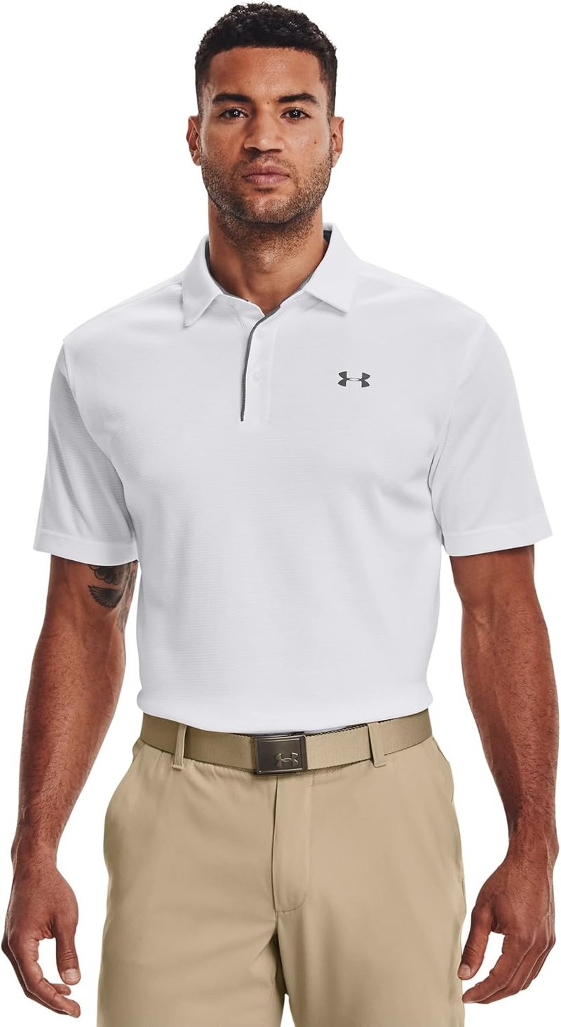 Under Armour Men's Tech Golf Polo - Lightweight Moisture-Wicking Fabric | Classic Fit