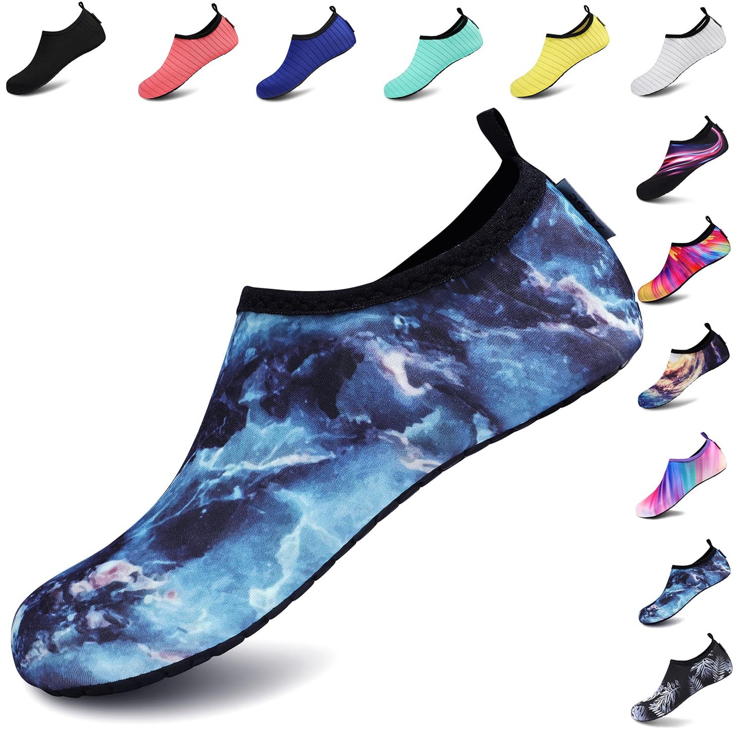 VIFUUR Water Sports Unisex Shoes Marble Grey - 11-12 W US / 9.5-10.5 M US (42-43)