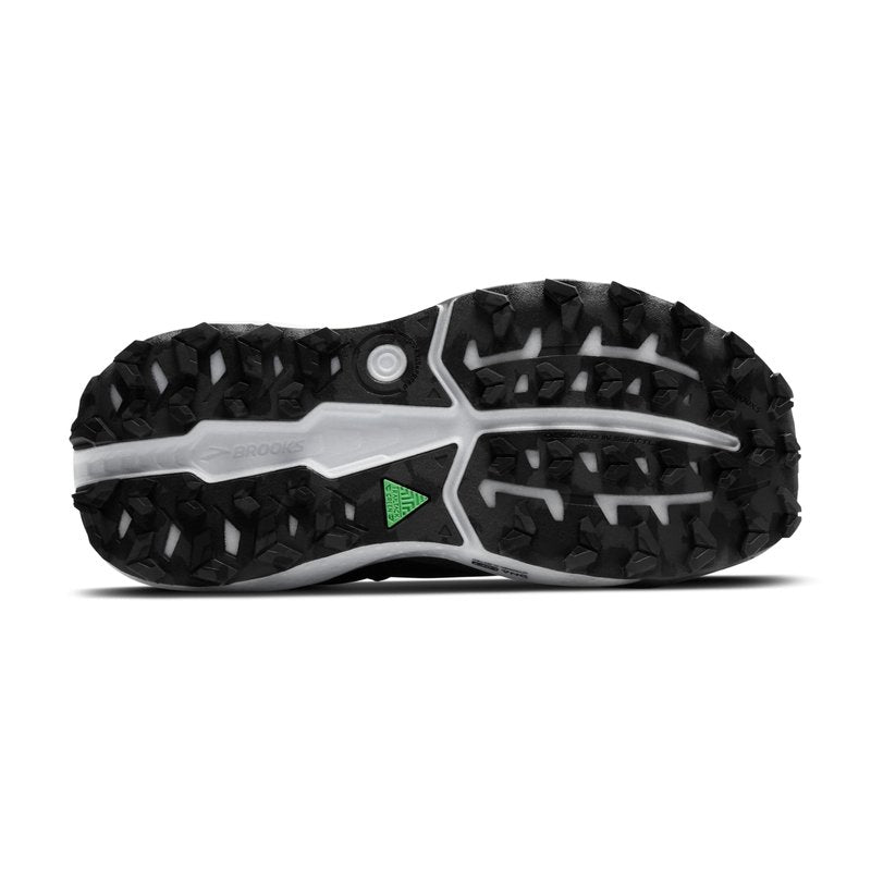 Brooks Men’s Caldera 8 Ultra Trail Running Shoe - Black/Blackened Pearl/White - 15 Medium