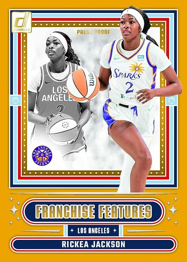 2025 Panini Donruss WNBA Basketball Mega Trading Card Box (1 Autographs or Memorabilia Cards Per Box)