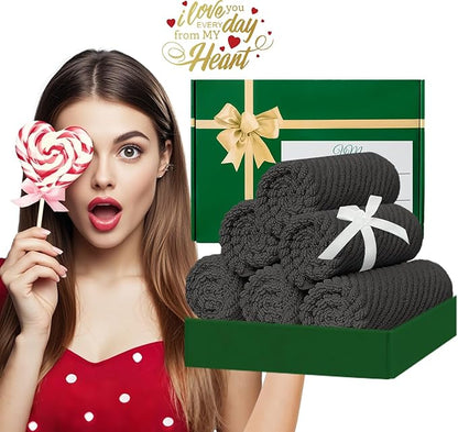 VOOVA & MOVAS Grey Washcloths