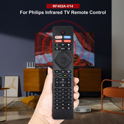 (Pack of 2) Replaced Remote Control Only for Roku TV Compatible with TCL Roku/for Hisense Roku/for Insignia Roku/for Onn Roku Smart TV (Not for Roku Stick and Box)
