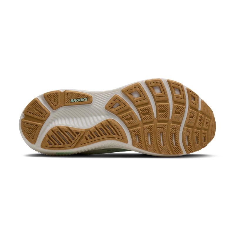 Brooks Women’s Ghost 17 Neutral Running Shoe - Honeydew/Coconut/Taffy - 8.5 Medium