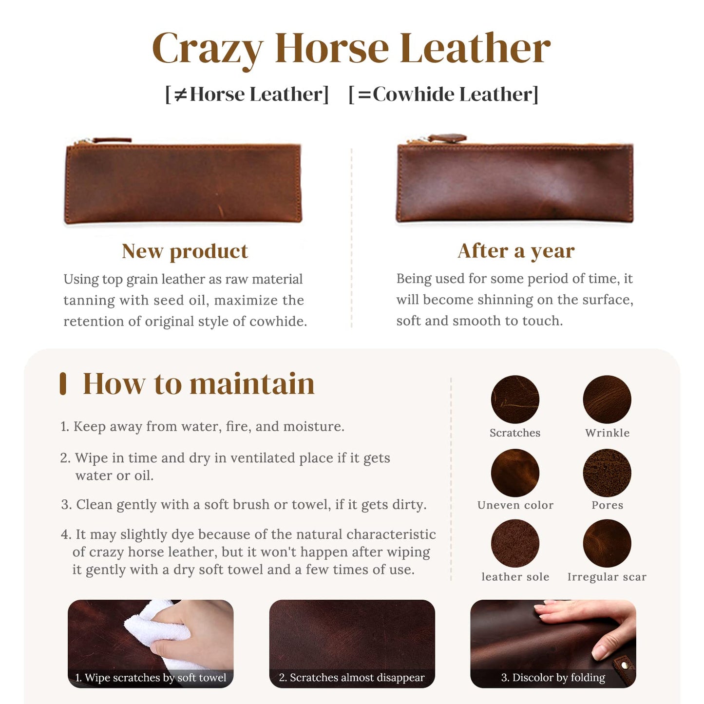 S-ZONE Small Leather Backpack Purse for Women Vintage Casual Daypacks Travel Rucksack Handbag