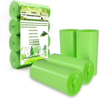 Trash Bags Biodegradable, Strong Rubbish Bags, Trash bags Recycling &