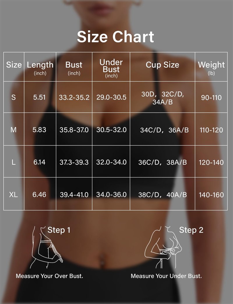 YEOREO Luciny Workout Y Back Sports Bras for Women Spaghetti Straps Racerback Padded V Neck Medium Impact Gym Bra Yoga Top Black-S