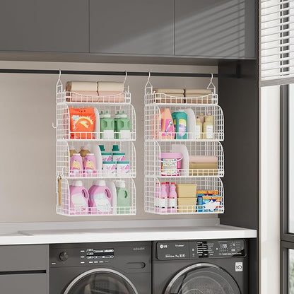 SWTYMIKI Hanging Closet Organizer Storage