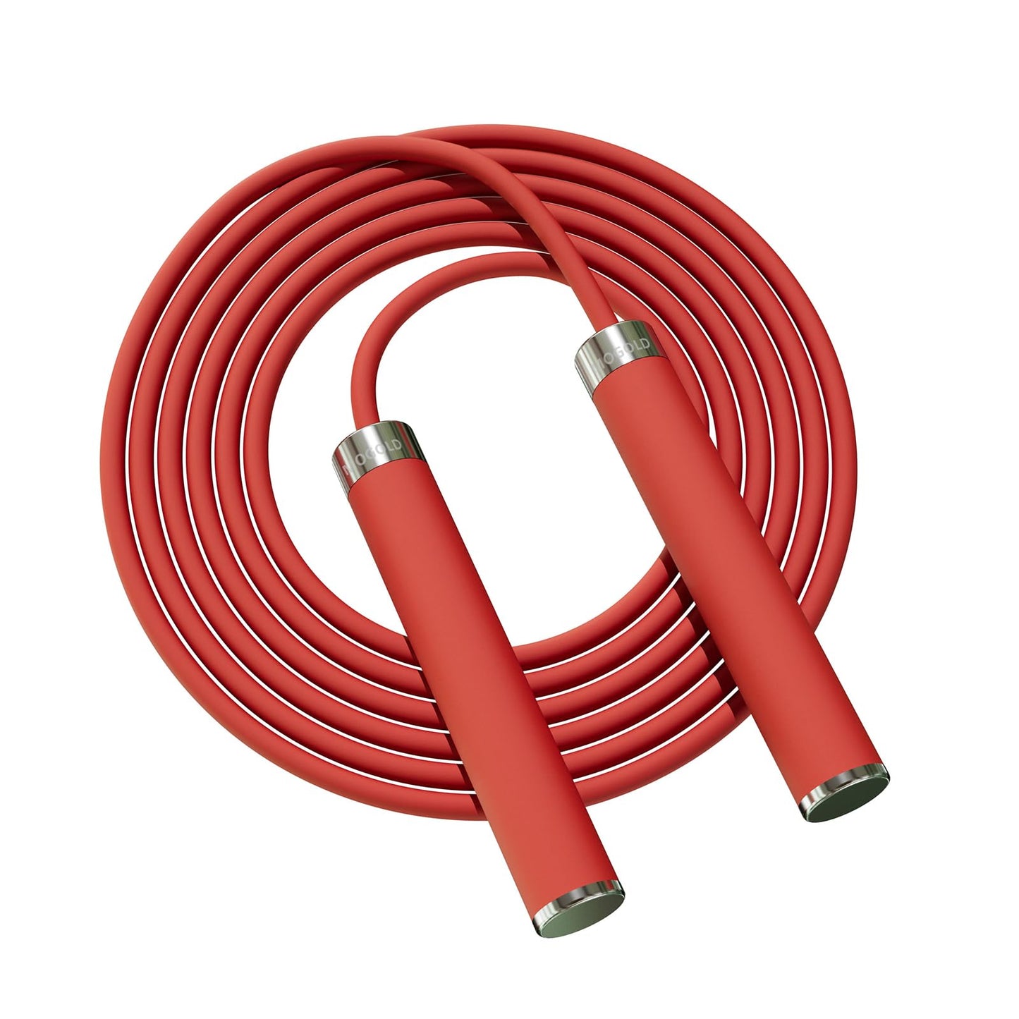 Mogold Premium Quality Jump Rope for Women Men (Beginners), 8~11ft Range Length Adjustable Skipping Ropes with Ball Bearings and Silicone Handles, Suitable for Boxing, Cardio, Crossfit Workout