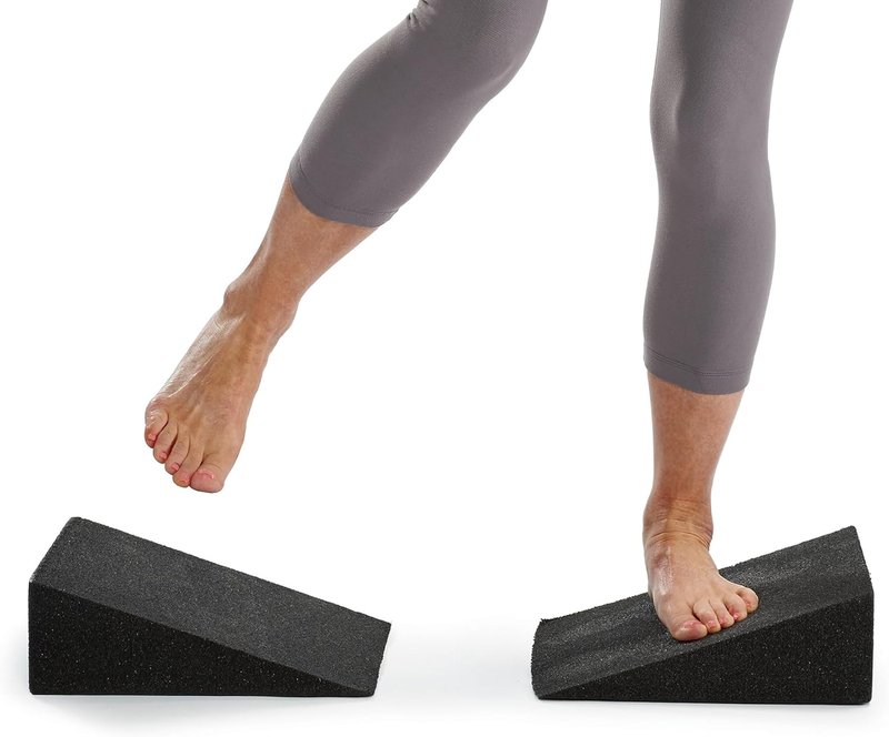 OPT Slant Boards - Foam Wedge Incline for Calf & Ankle Rehab | Stretching Equipment for Achilles, Plantar Fasciitis & Shin Splints