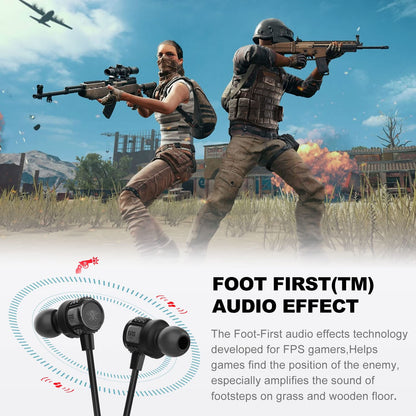 Innens Wired Earbuds in Ear Headphone with Mic and Volume Control for Gaming, 3.5MM Noise Cancelling Stereo Bass Gaming Earbuds for iPhone, Smartphone,Switch, PS4, Xbox One, iPad, PC