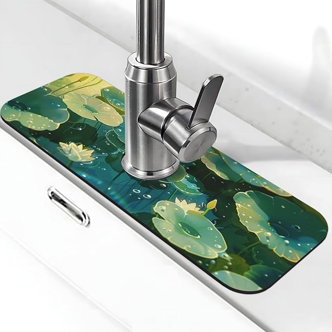Faucet Draining Mat For Kitchen Sink