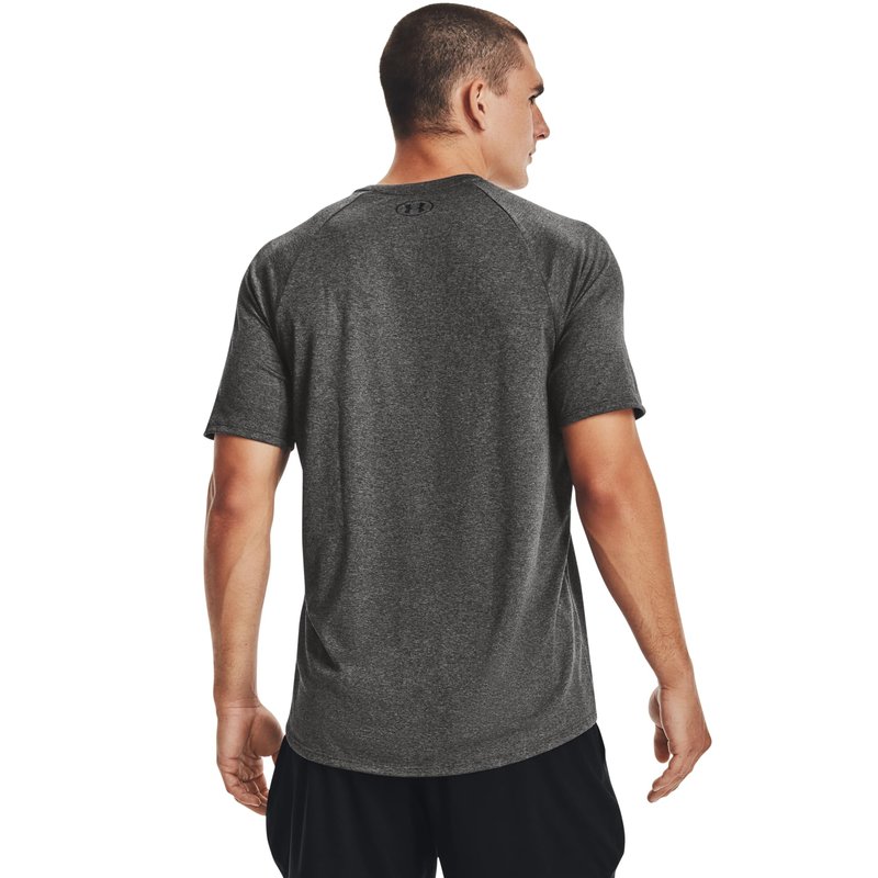 Under Armour Men's Tech 2.0 Short-Sleeve T-Shirt , Carbon Heather (090)/Black, X-Large Tall