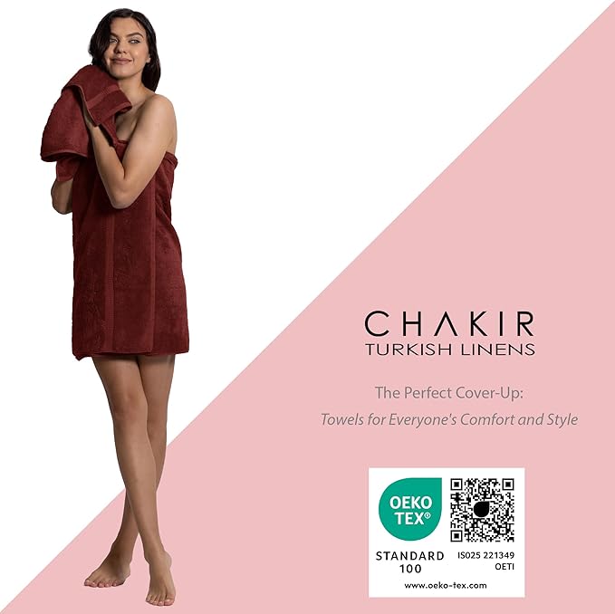 Chakir Turkish Linens | Hotel & Spa Quality 100% Cotton Premium Turkish Towels