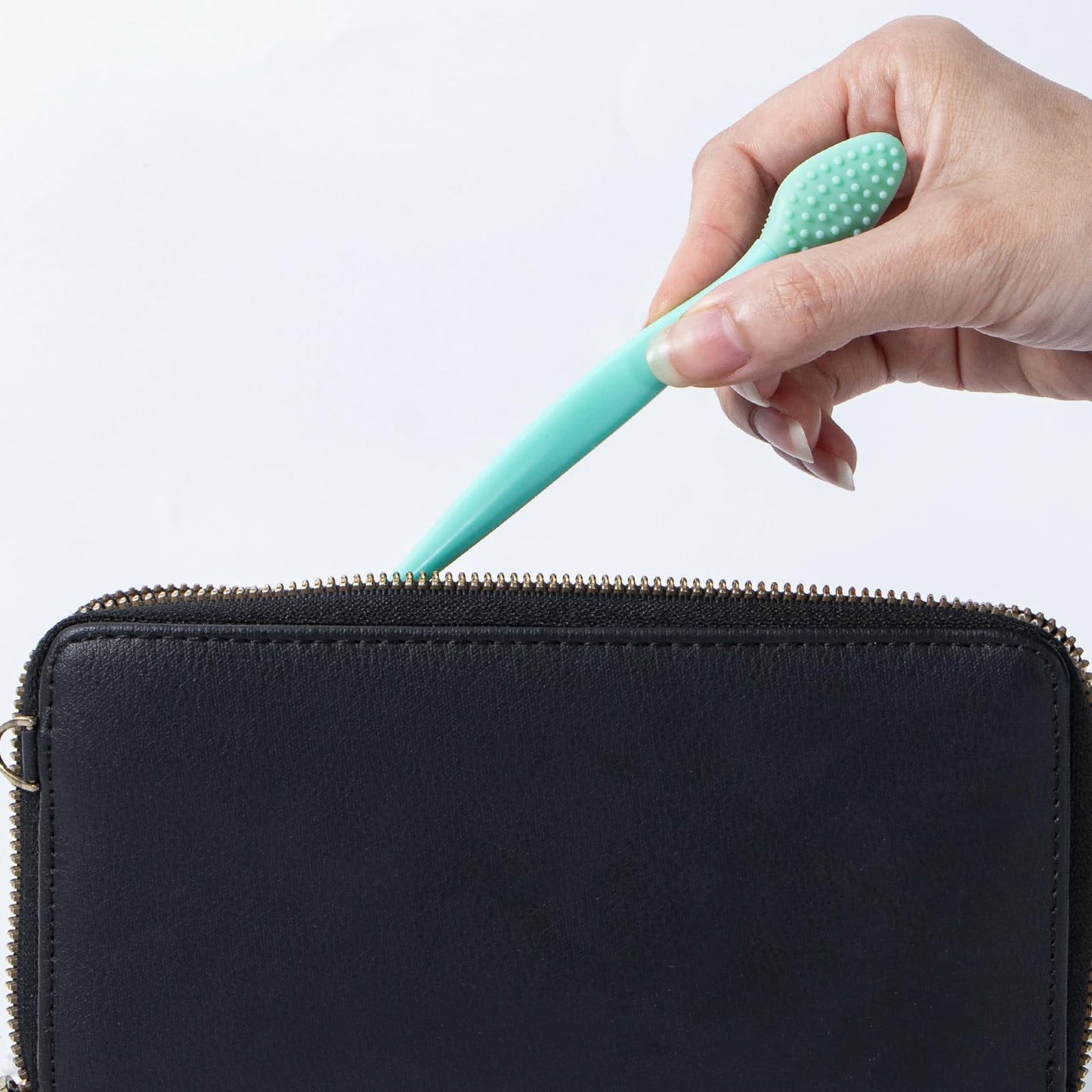 Silicone Facial Cleansing Brush 3 Pack, Beomeen 4 in 1 Handheld Face Scrubber for Deep Gentle Exfoliating, Double-Ended Face Wash Scrub Brush for Face Skincare and Massage (Green)