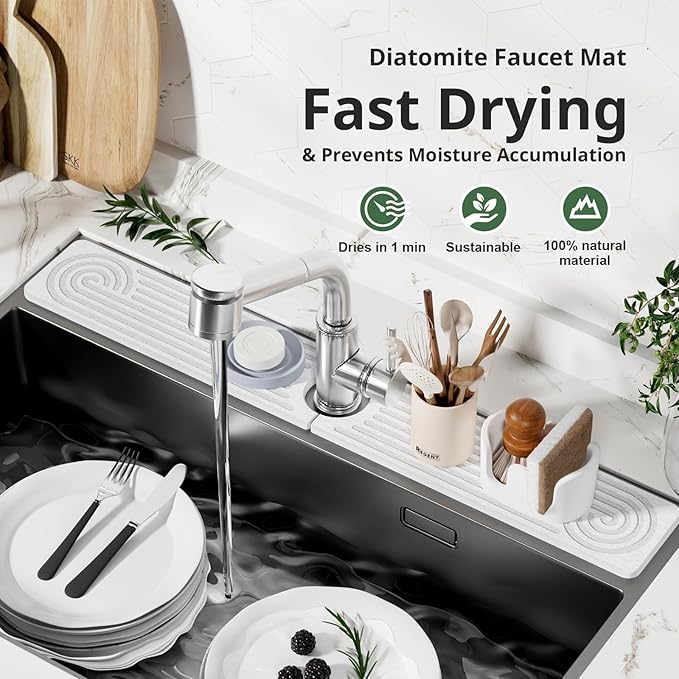 Quick Dry Sink Splash Guard