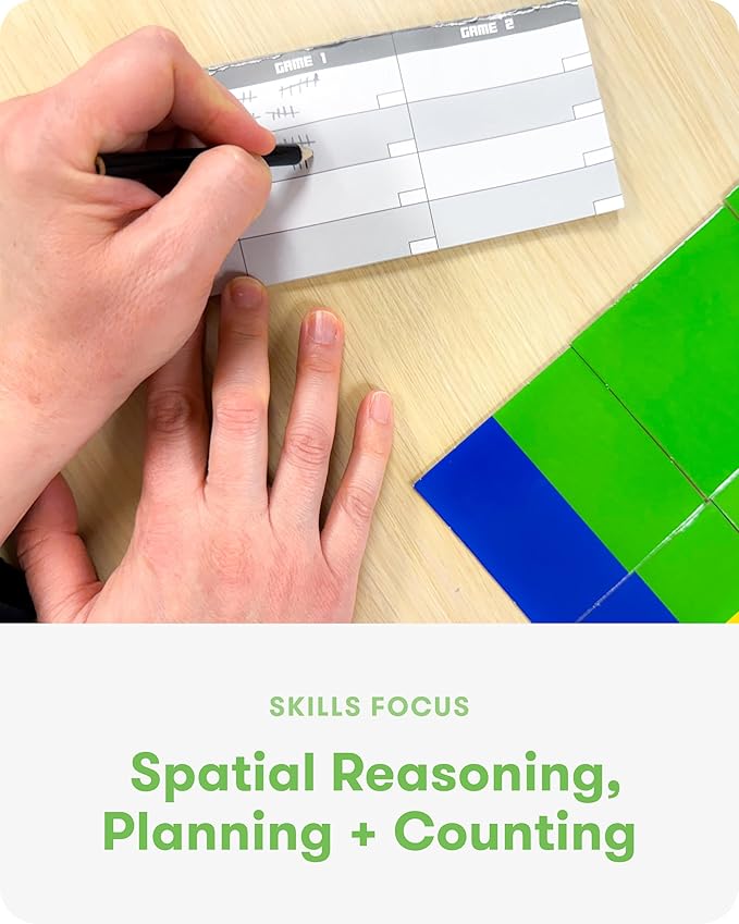 SimplyFun Trifusion – Visual Mapping Strategy Board Game for Kids 2-4 Players Ages 8 and Up – Spatial Reasoning Pattern Recognition &amp Planning – 30 Min Playtime – STEM Board Game