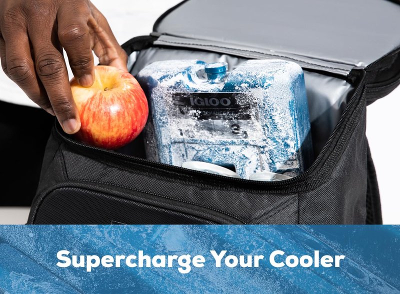 Igloo Performance Ice Blocks, Reusable Ice Packs for Coolers, Long Lasting Cold Freezer Packs, Cold Packs for Coolers, Camping, Fishing, Road Trips