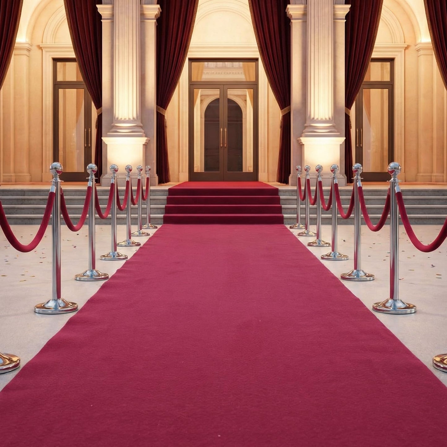 Nuanchu 1 Roll Cuttable Aisle Runner with Rubber Backing 2 x 65 ft Non Slip Carpet Rug Entryway Runway Carpet Runner for Wedding Ceremony Event Indoor Outdoor Party Decor(Burgundy,Felt)