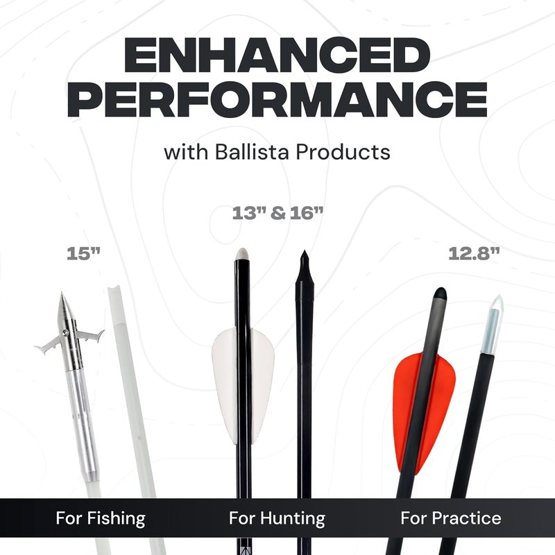 BALLISTA BAT Reverse Draw Mini Crossbow - 340 FPS, 150lbs Power | Lightweight 3lbs for Hunting & Target Shooting