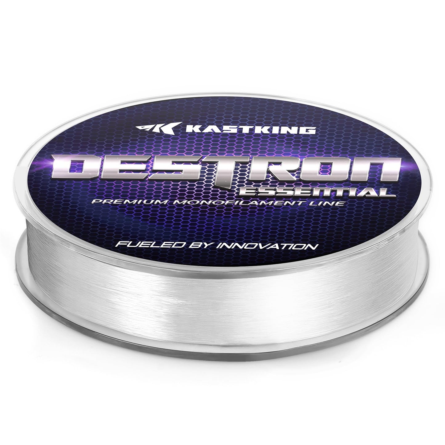 KastKing Destron Essential Monofilament Fishing Line, Ghost Clear, 20LB, 300 yds