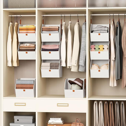 Collapsible Hanging Closet Organizer
