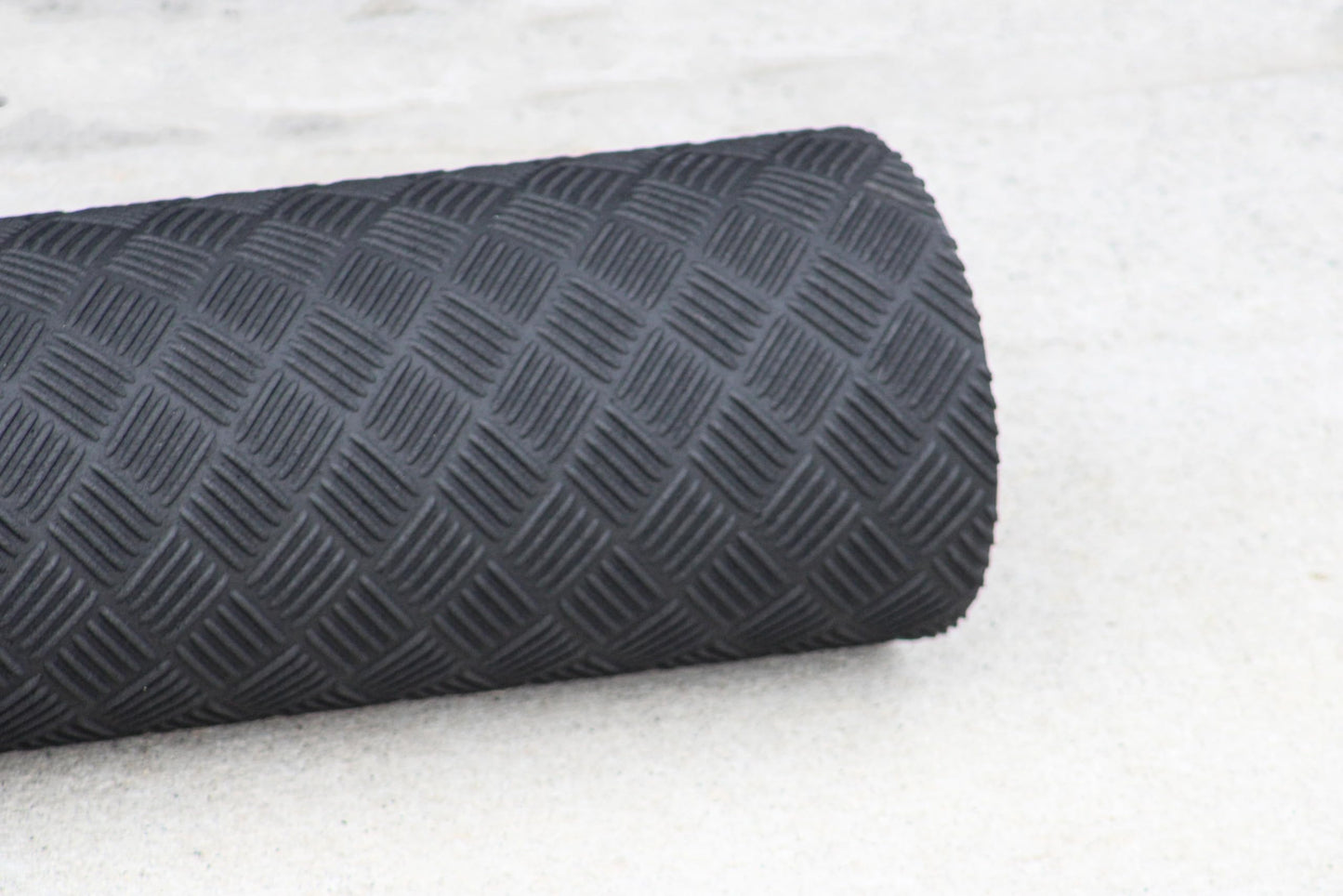 EnviroFlex VanDeck Universal Fit Cargo Van Floor Liners - 4mm x 60" W x 123" L Deck Plate - Heavy Duty, Cut to Fit Rubber Floors, Protect Floors
