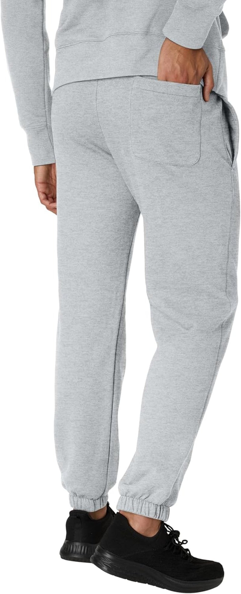 Hanes Men's Jogger Sweatpants - Heavyweight Fleece with Pockets | 30" Inseam