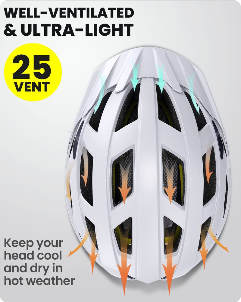 OutdoorMaster MIPS Adult Recreational Cycling Helmet - Chalk Cliff,M