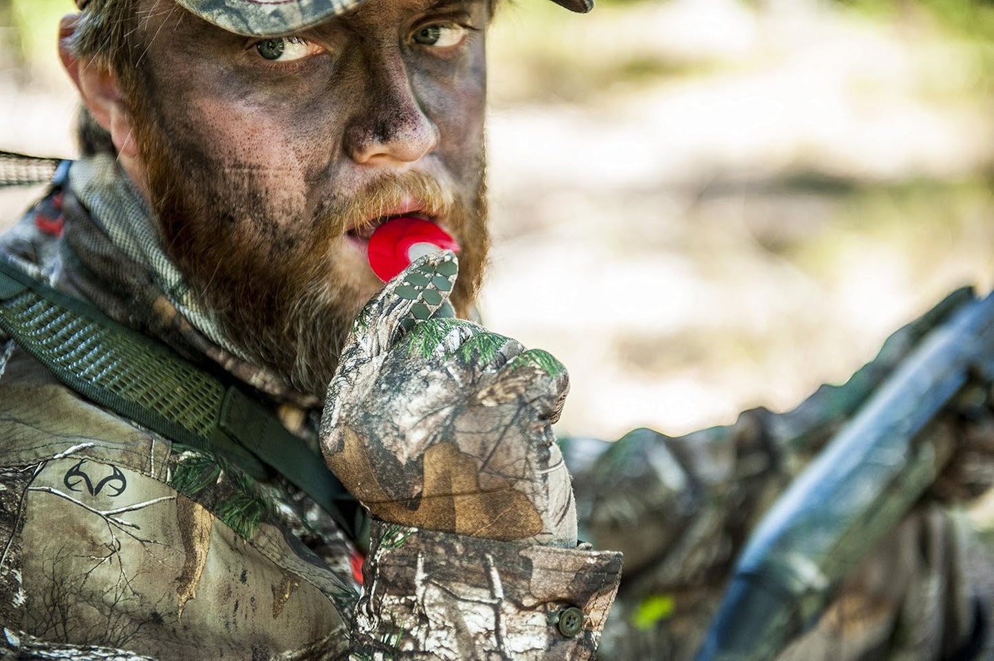 Strut Commander Turkey Mouth Call | Must Have Hunting Accessory | Turkey Hunting Reed Realistic Sound Mouth Call, Bearded Hen Call