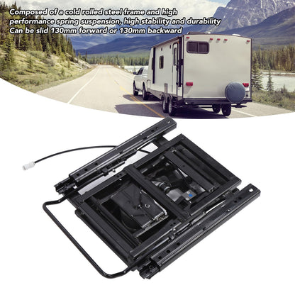 Tissting Heavy Duty Seat Air Suspension Base - Pneumatic Shock Absorbing Suspension Seat Base with Front and Rear Sliding Rails, Reduce Vibration for RV Truck Tractor Construction Vehicles