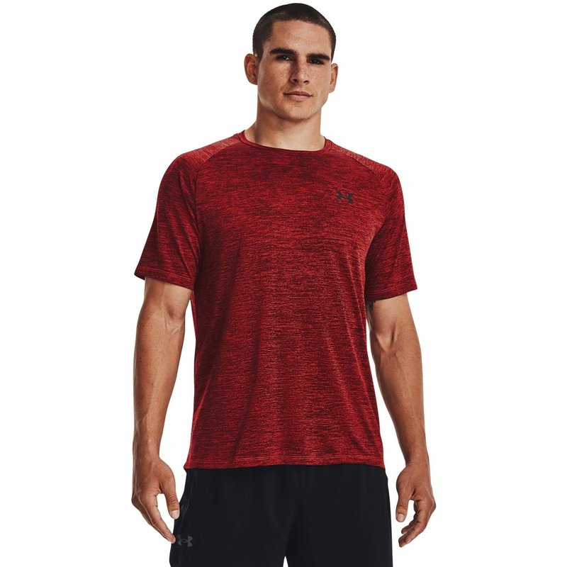 Under Armour Men's Tech 2.0 Short-Sleeve T-Shirt, (810) Bolt Red/Chestnut Red/Black, 3X-Large Tall
