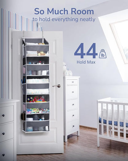 ULG 1 Pack Compact Size Over Door Organizer Slim Door Storage