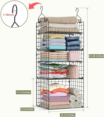 X-cosrack Closet Hanging Organizer Shelves