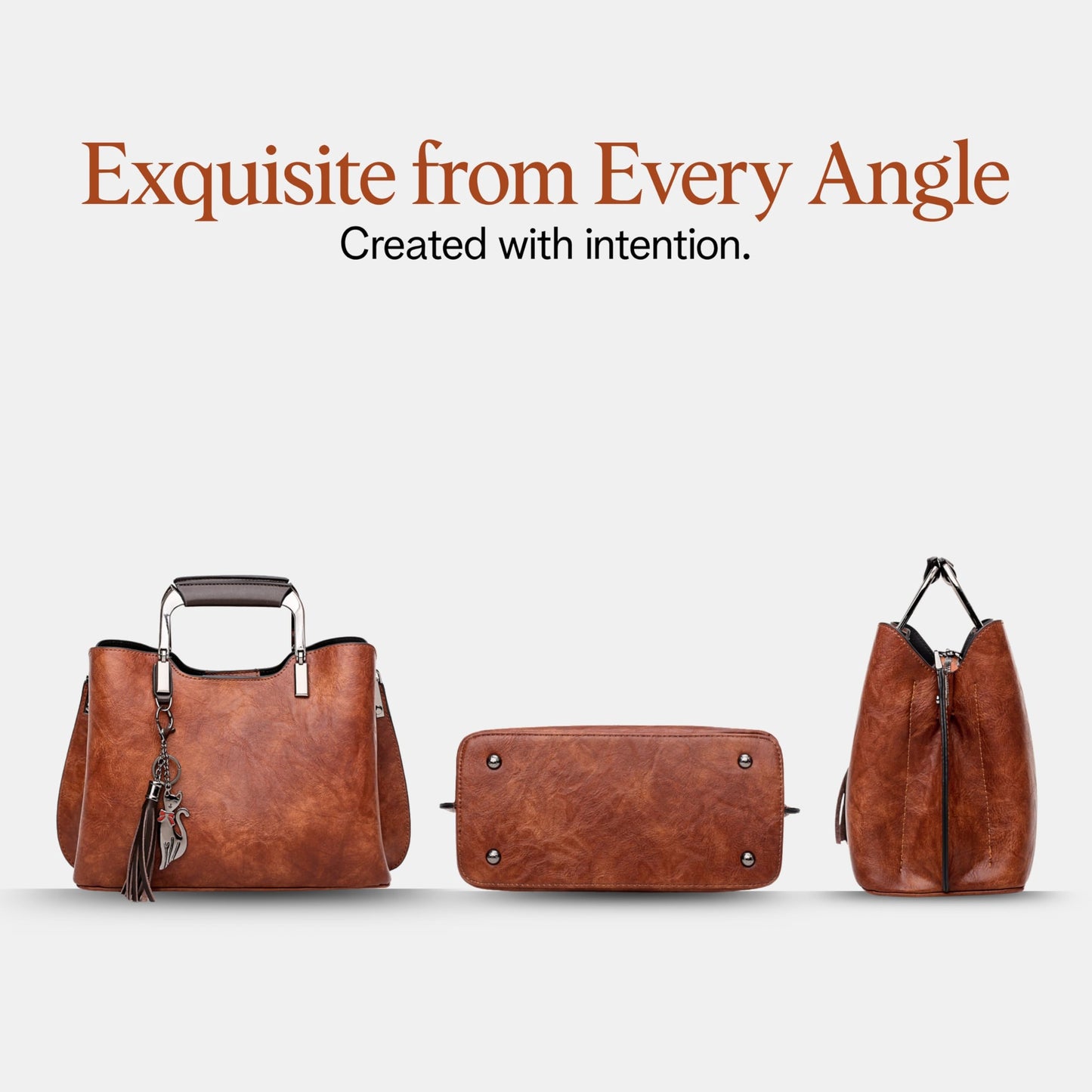 Small Vegan Leather Purses for Women, Faux Leather Handbags for women, Top Handle Handbags, Satchel Purse