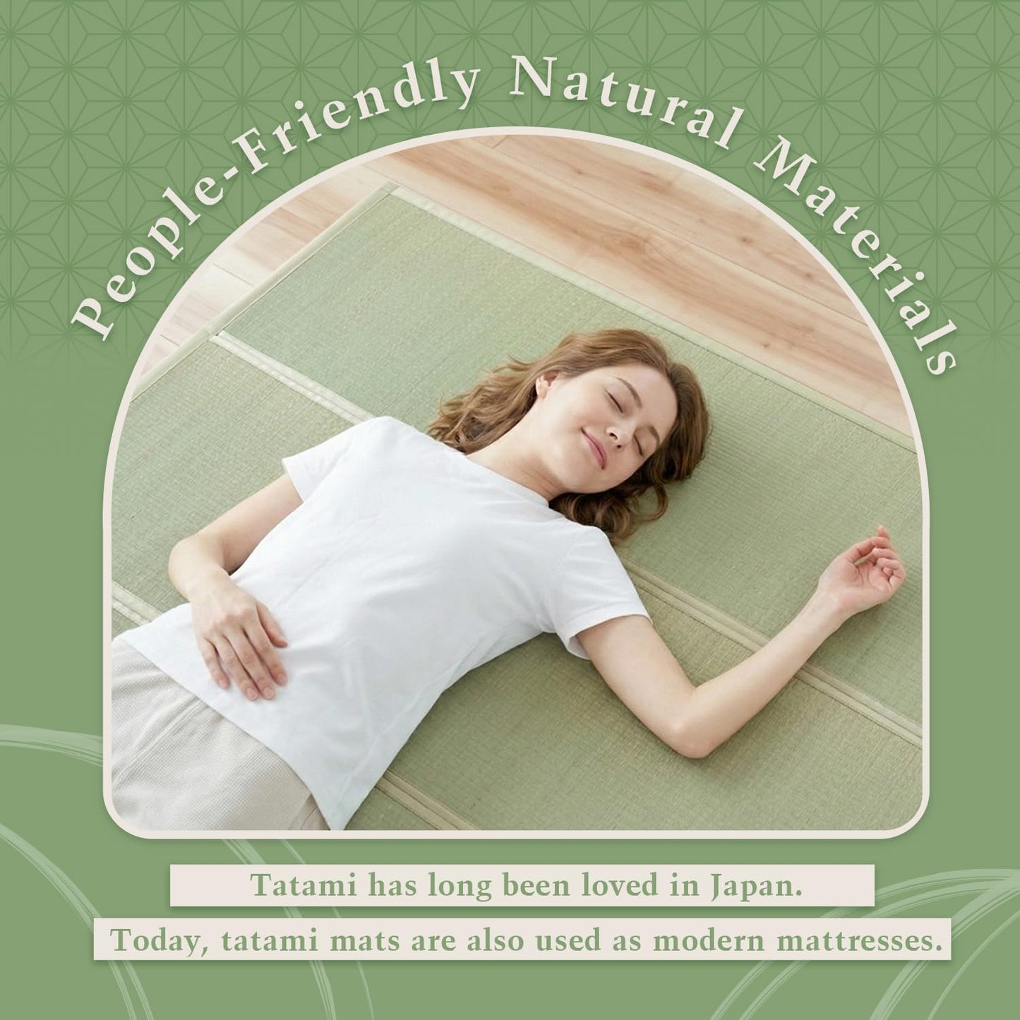 Tatami Mat – Foldable Japanese Tatami Mat Igusa Mattress, Rush Grass Floor Sleeping Futon, Meditation Yoga Zen Tatami, Full XL by BJDesign