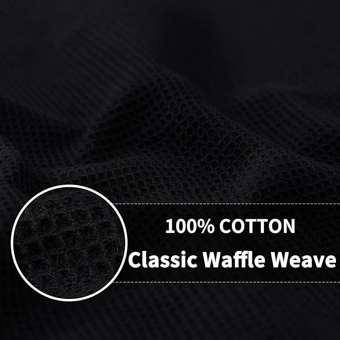 Homaxy 100% Cotton Waffle Weave Dish Cloths