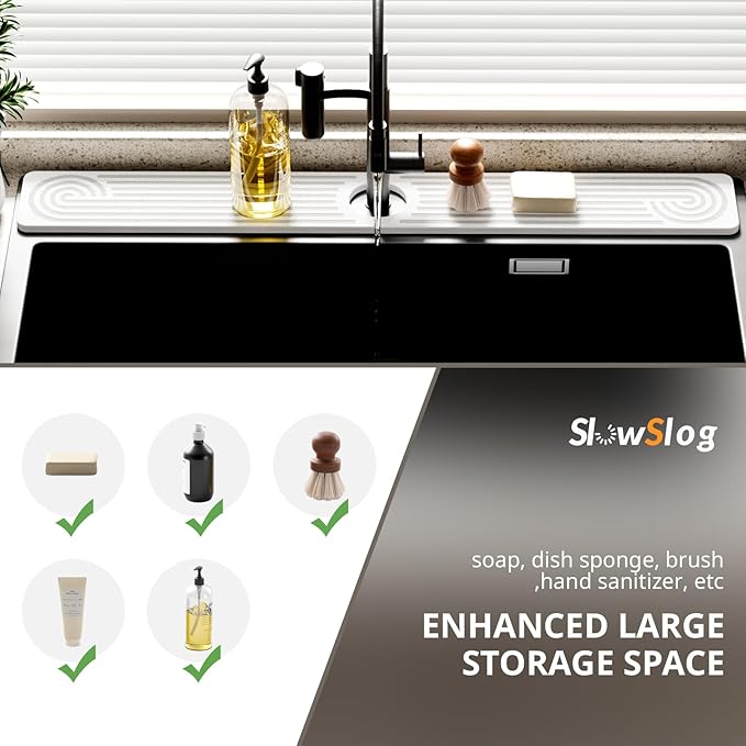 Quick Dry Sink Splash Guard