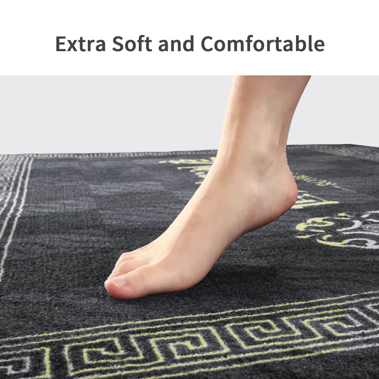 ALLEVIDM Front Door Mat Personalized Mat for Entryway Commercial Door Mats for Outside Entry Custom 3'x2'