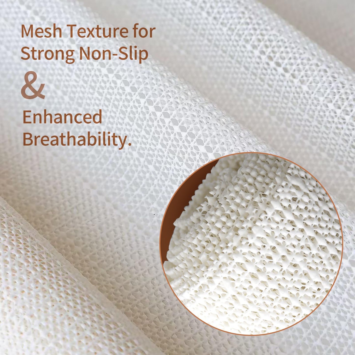 78.7×78.7 Table Padding Under Tablecloth, Non Slip Tablecloth Underlay with Mesh, Keep Tablecloths from Sliding, Anti Slip Rug Pad for Carpet Grippers, Rug Gripper for Tile Floors, Drawer Liner
