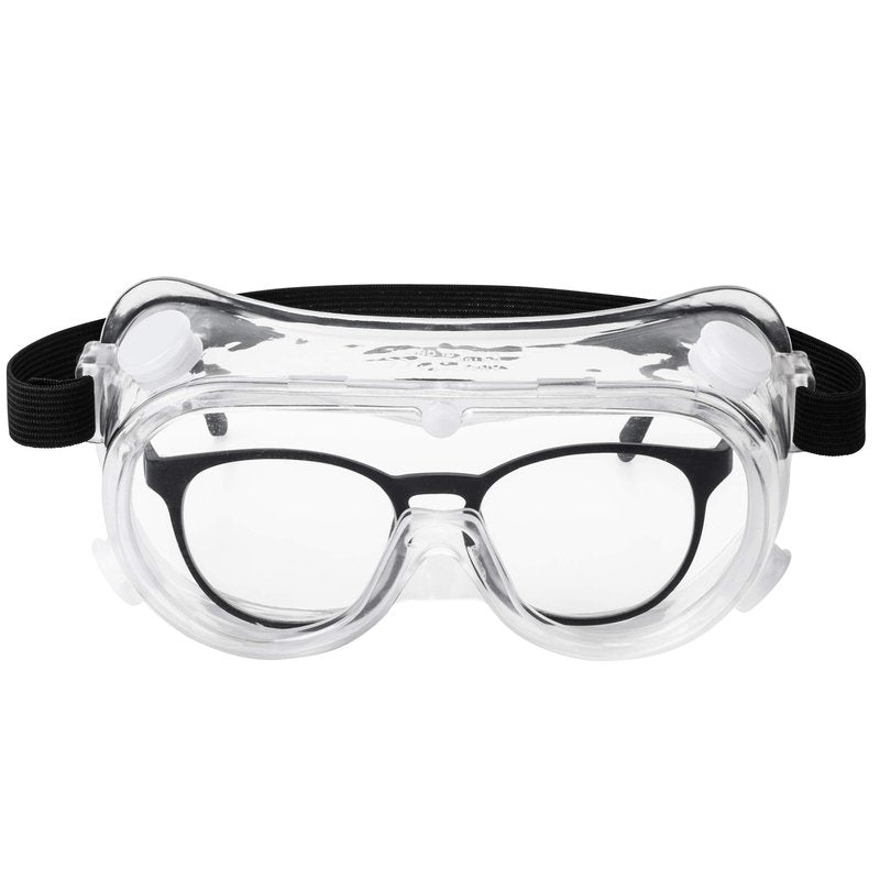 UNCO- Safety Goggles Over Glasses, Protective Goggles, Anti Fog, Work, Safety Glasses Over