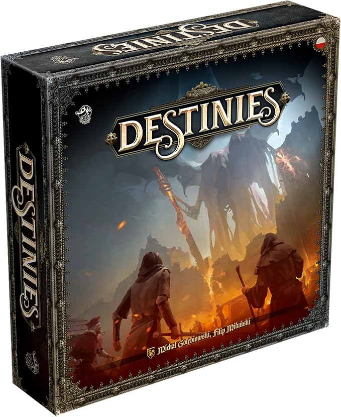 Destinies Board Game - Immersive Storytelling and Adventure for Tabletop Enthusiasts Ages 14+ 1-3 Players 120-150 Minute Playtime Made by Lucky Duck Games