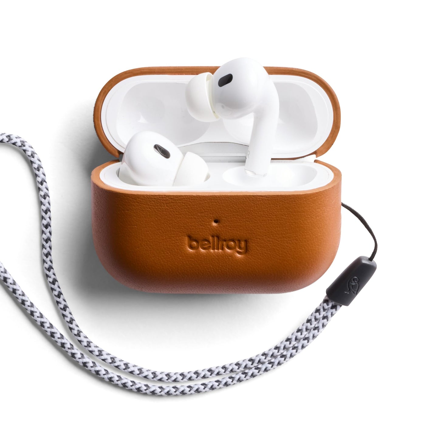 Bellroy Pod Jacket Pro – Second Edition (Leather Case for Apple AirPods Pro 2nd Generation) - Terracotta