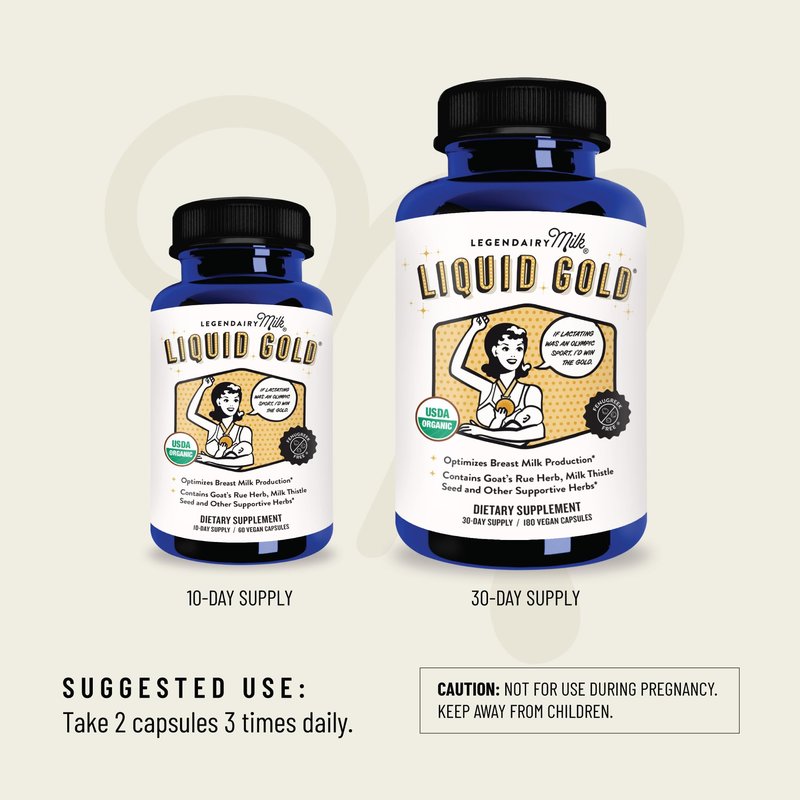 Legendairy Milk Liquid Gold Lactation Support | Lactation Supplement with Organic Goats Rue, Milk Thistle, Shatavari, Fennel, Alfalfa & Anise | Breastfeeding Supplements, 1 Pack